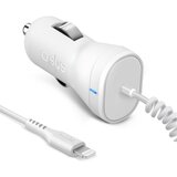 Sbs auto punjac bijeli 10W Lightning + Sbs auto punjac bijeli 10W Lightning + Slike