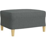  4-dijelni set sofa s tabureom i jastucima tamnosivi tkanina | Eponuda.com