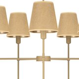  Luster na šipci MADELA 5xE14/40W/230V juta/bež | Eponuda.com