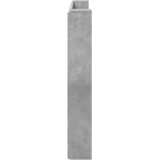  Uzglavlje Betonski sivi 160 x 16,5 x 103,5 cm Konstruirano drvo | Eponuda.ba
