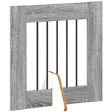  Vrata za pse z stojali 2 pcs Siva Sonoma 60 x 60 cm, (5000232699) | Shoptok.si