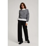Marisse Black And White Turtleneck Sweater | Eponuda.ba