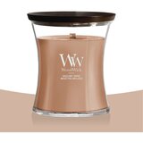 WoodWick Hazelnut Roast mirisna svijeća s drvenim fitiljem 275 g | shoptok.hr