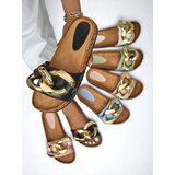 Resti Royalfashion Black women's flip-flops with ornament in Fixci | Shoptok.si