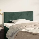 vidaXL Posteljno vzglavje temno zeleno 80x5x78/88 cm žamet, (20737758) | Shoptok.si