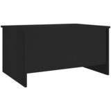  Stolić za kavu crni 80x55,5x41,5 cm od konstruiranog drva | shoptok.hr
