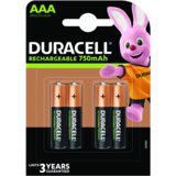 Duracell AAA 1/ 4 1,2V 750mAh Ni-MH Stay Charged punjiva baterija HR03/DC2400 | ePonuda.com