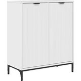  Kreveta Visoki sjaj bijela 69,5 x 33 x 82 cm Konstruirano drvo | shoptok.hr