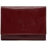 Semiline Velika moška denarnica P8263-2 Bordo rdeča