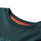  Dječja majica dugih rukava tamnozelena 116 | shoptok.hr