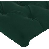  Okvir za krevet bez madraca tamnozeleni 100x200 cm baršunasti | shoptok.hr