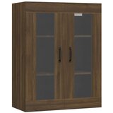 Maison Chic Viseča Stenska omarica - Zidna omarica rjav hrast 69,5x34x90 cm iu1125, (22063624) | Shoptok.si