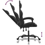  Igraća stolica od umjetne kože crna | shoptok.hr