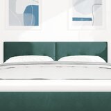  Uzglavlje Tamnozelena 144 cm Baršun | shoptok.hr