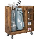 Golf ormar s kotačem Jednobojno Staro drvo 90 x 45 x 98 cm | shoptok.hr