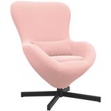  Jajolika fotelja Ružičasta 63 x 73 x 90 cm tkanina | shoptok.hr