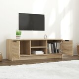 TV ormarić boja hrasta 102x35x36,5 cm od konstruiranog drva | shoptok.hr