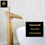 Kranig Kraanwerk dizajnerska kopalniška pipa | topla + hladna voda | nalijte kelih | visok + nizek model, (21670318) Cene