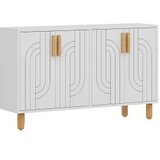 Hanah home Rodney konzolni sto, 120x73,6x29,6 cm, Bijela | Eponuda.ba
