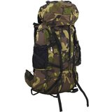 vidaXL Ruksak za planinarenje maskirno zelena 60 L od tkanine Oxford | shoptok.hr