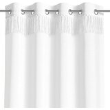  Curtain BAYA color white eyelets veil 140x250 ameliahome | shoptok.hr
