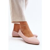 EVENTO Eco Leather Women's Ballerina Flats Pink Tindomiel | shoptok.hr