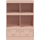  Visoka komoda ružičasta 67 x 39 x 95 cm čelična | Eponuda.ba