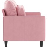  Dvosjed ružičasti 120 cm baršunasti | shoptok.hr
