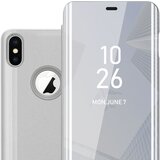 Cadorabo Ohišje, združljiv z Apple v Agate Silver - Clear View Zrcalo Zaščitni pokrov s funkcijo stojala 360 stopinj zaščita, (20567796) Cene