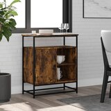 vidaXL Komoda boja dimljenog hrasta 69 x 35 x 80 cm konstruirano drvo Cijene