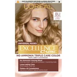 L'Oréal Paris barva za lase - EXCELLENCE Nudes - 8U Universal Light Blonde