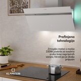 Klarstein Alina napa za odvod dima, 80 cm, 600 m³/h, Tiha, EEK A | Shoptok.si