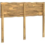  Uzglavlje s prirodnim rubom ROSTOCK Bijela 160 cm | shoptok.hr