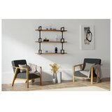 Hanah home Uras - Walnut polica, (20812963) Cene