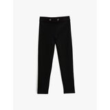 Koton Leggings - Black - Normal Waist | shoptok.hr