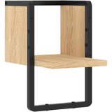 Maison Chic Stenska polica - Viseča Polica s prečko sonoma hrast 20x25x30 cm, (21793870) Cene