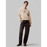 Calvin Klein Jeans Majica bež / črna / bela | Shoptok.si