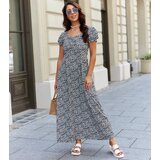 UR/CEO Black maxi dress with neckline Amande | ePonuda.com