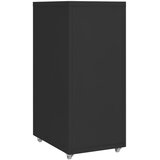  Mobilni ormarić za spise crni 28 x 41 x 69 cm metalni | shoptok.hr