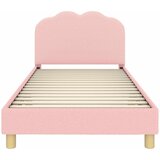  Krevet za djecu s uzglavljem Ružičasta 90 x 200 cm Bouclé | shoptok.hr