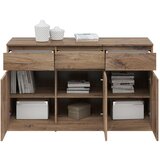 Lesnina-XXXL komoda saturn, barva temnega hrasta | Shoptok.si