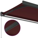 Tenda na ručno uvlačenje bordo 500 x 300 cm | shoptok.hr