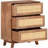  Komoda od masivnog drva manga 61 x 35 x 76 cm | shoptok.hr