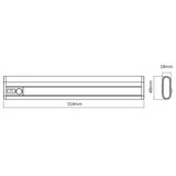 Osram LED svetlo za ispod ormarića sa senzorom LINEARLED LED/2,9W/9V 6xAA 31,4 cm bela | Eponuda.com