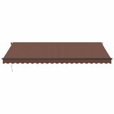 Tenda na automatsko uvlačenje smeđa 500x350 cm | shoptok.hr