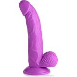 Pop Peckers Dildo Poppin - 19 cm, ljubičasti Cijene