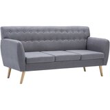 Maison Chic kavč - Sofa - Kanape trosed z oblogo iz blaga 172x70x82 cm svetlo siv, (21727623) | Shoptok.si