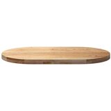 Stolna Mizna plošča 100x50x4 cm trdna hrastovina ovalna, (5000269050) | Shoptok.si