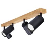  Brilagi - spot svetiljka SELE 4xGU10/30W/230V crna/dekor hrasta | Eponuda.com