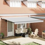 vidaXL Nadstrešnica Antracit 5 x 3 m Metal | shoptok.hr